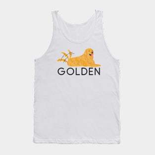 Golden Retriever Quote Tank Top